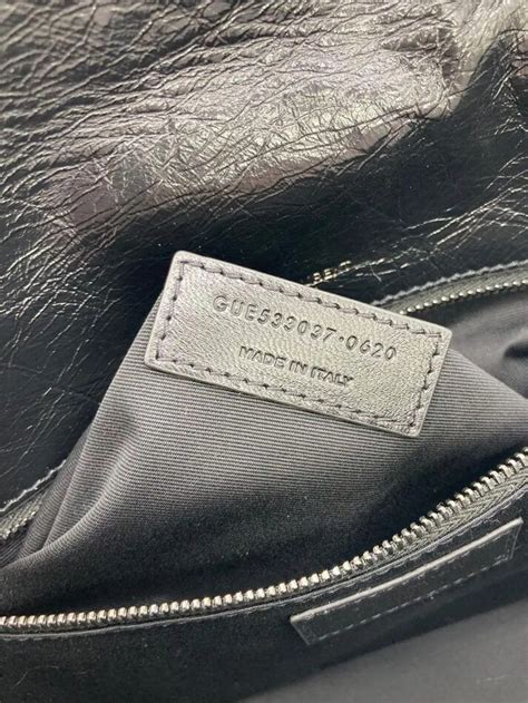 authentic YSL Bag no serial number